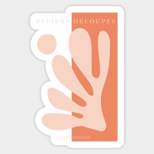 Henri Matisse - Cut-outs #3 Sticker